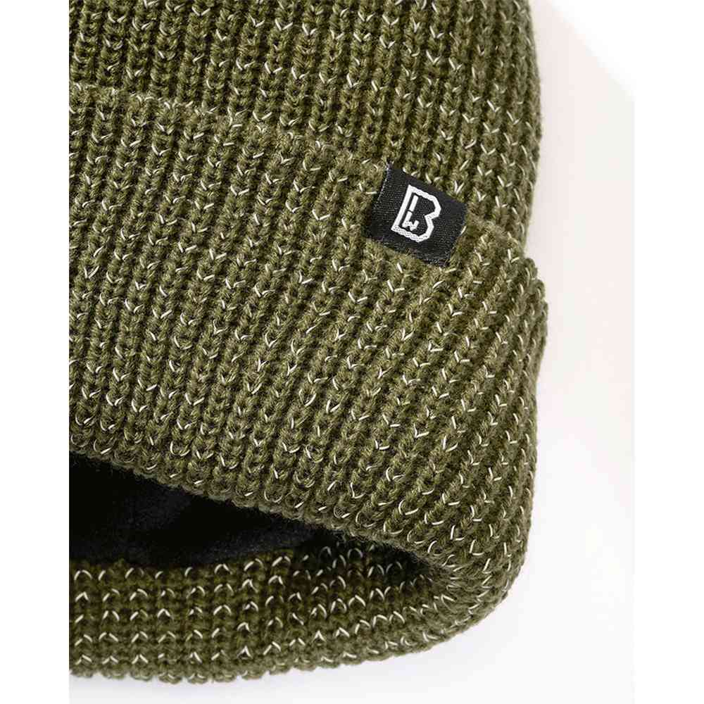 Brandit - Reflection Mütze Beanie - Olivgrün